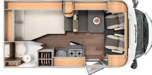 Compact Frans bed
