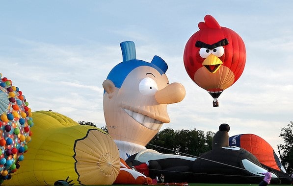 Balloon fiesta with the camper on an adventure in Gelderland