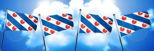 vlaggen Friese Elfsteden camperroute
